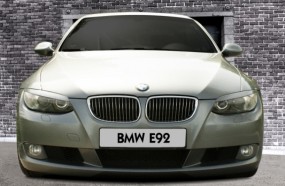 BMW E92 E93 Scheinwerferblenden Set